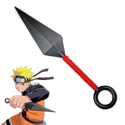 Vrhací ninja nůž NARUTO KUNAI kovový