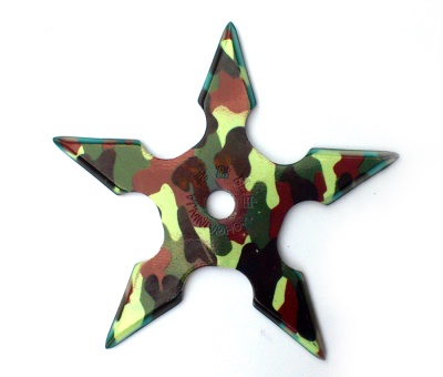 Vrhací hvězdice ARMY NATTY pěticípá