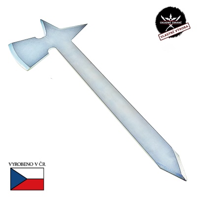 Masivní nerezová vrhací sekera LEGIE ocel+ zinek
