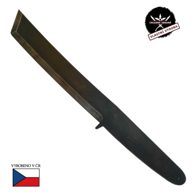 Monstrózní vrhací nůž THROWING TANTO železný