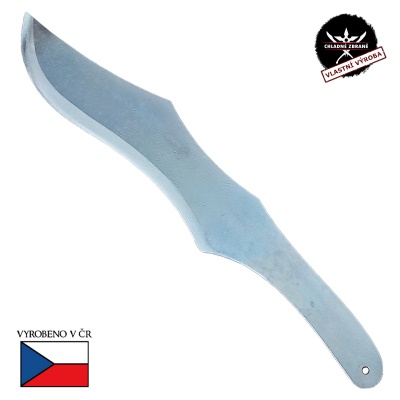 Sada velkých vrhacích nožů PROFI CUTLERY zinkový povrch - 3 kusy
