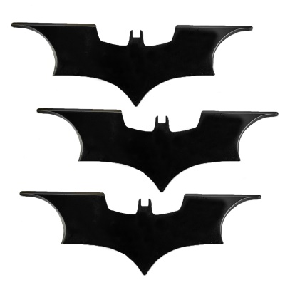 Ocelové vrhací hvězdice BATARANG Batman 3 kusy!!