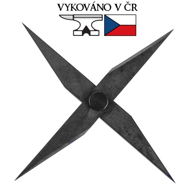 Skládací vrhací hvězdice ČSLA ROTAČKA kalená